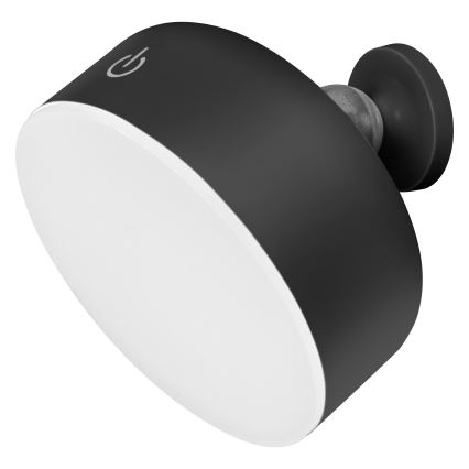 Osram - Punjiva LED stolna svjetiljka 3u1 DECOR HELPER s podesivom svjetlinom LED/1,8W/5V crna