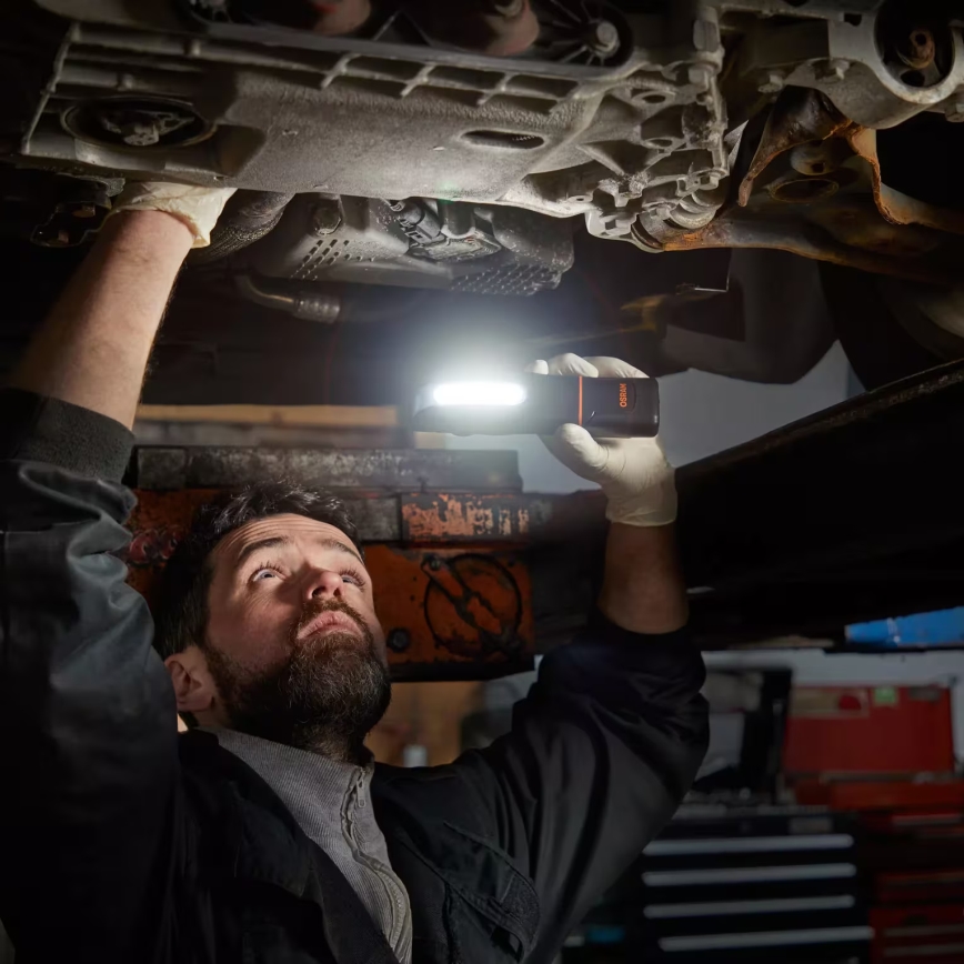 Osram - punjiva inspekcijska svjetiljka s prigušivanjem LEDINSPECT MINI250 LED/7W/3,7V IP65 2000 mAh