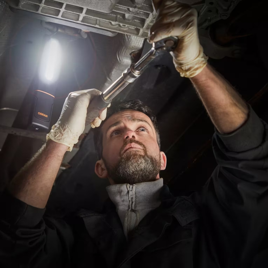 Osram - LED punjiva svjetiljka s regulacijom svjetline LEDINSPECT MAX500 LED/16W/3,7V IP65 4500 mAh