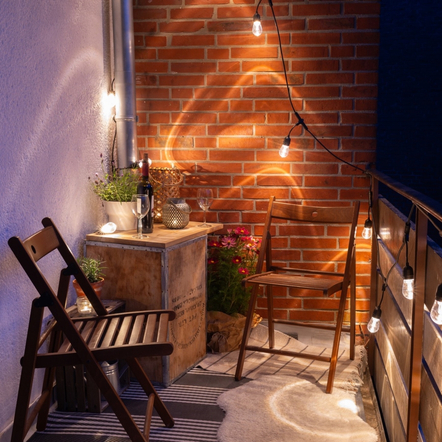 Osram - LED RGB s mogućnošću prigušivanja vanjski svjetlosni niz SMART+ STRING 12xLED/230V 7,47m IP44 Wi-Fi