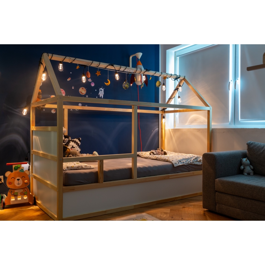 Osram - LED RGB s mogućnošću prigušivanja vanjski svjetlosni niz SMART+ STRING 12xLED/230V 7,47m IP44 Wi-Fi