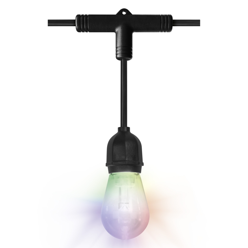 Osram - LED RGB s mogućnošću prigušivanja vanjski svjetlosni niz SMART+ STRING 12xLED/230V 7,47m IP44 Wi-Fi