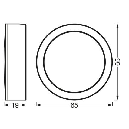 Osram - Set od 3 LED svjetiljke za ispod ormarića UNDERCABINET LED/3W/230V 3000K bijela