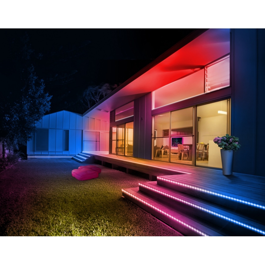 Osram - LED RGB+TW prigušiva vanjska LED traka SMART+ FLEX 3m LED/12,5W/230V 2700-6500K IP44 Wi-Fi