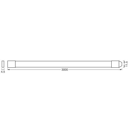 Osram - LED RGB+TW prigušiva vanjska LED traka SMART+ FLEX 3m LED/12,5W/230V 2700-6500K IP44 Wi-Fi
