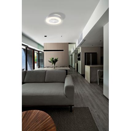 Osram - LED prigušivo stropno svjetlo s ventilatorom SMART+ LED/78W/230V 3000-6500K Wi-Fi + daljinski upravljač