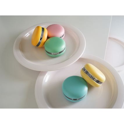 Osram - LED RGB zvučnik SMART+ MACARON s mogućnošću prigušenja LED/1,75W/3,7V 450 mAh narančasta