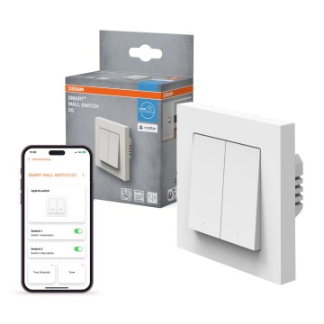 Osram - SMART+ MATTER 230V Wi-Fi prekidač s 2 tipkama