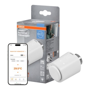 Osram - SMART+ termostatska glava, 3x AA, Wi-Fi