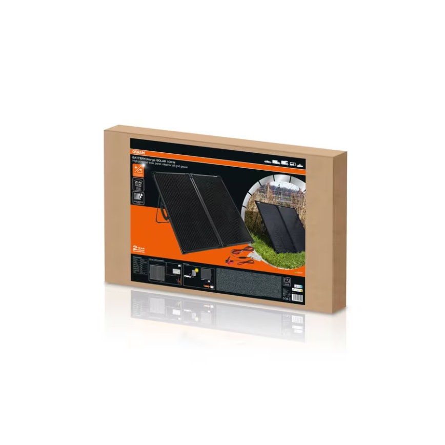 Osram - Solarni panel za neovisno punjenje BATTERY CHARGE SOLAR 100W IP65