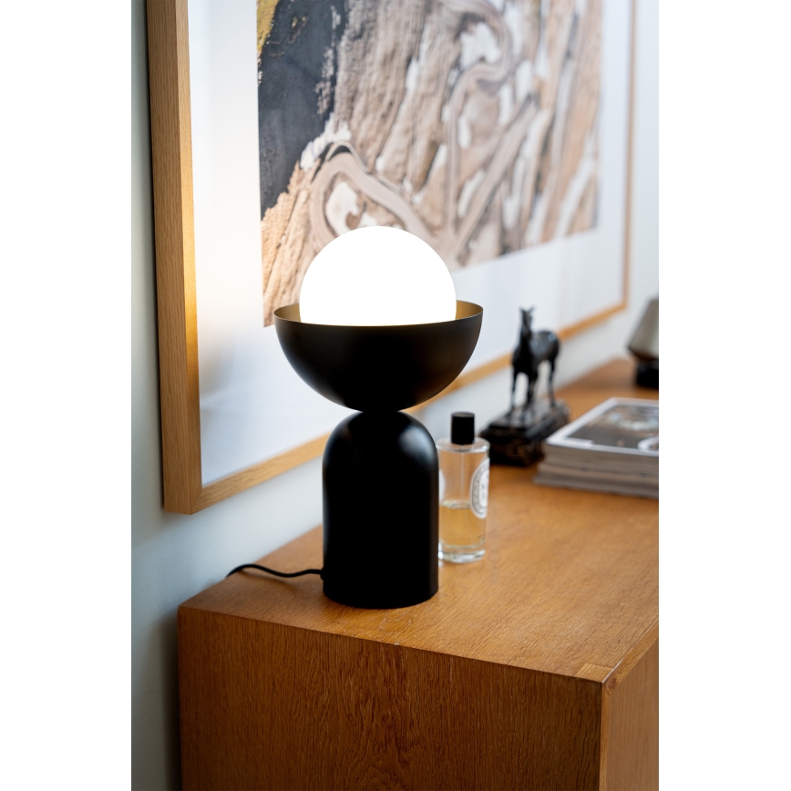 Osram - Stolna lampa DECOR BOWL 1xE14/25W/230V crna