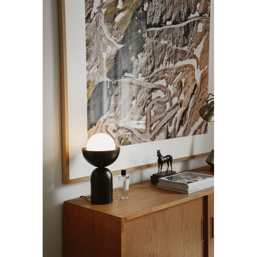 Osram - Stolna lampa DECOR BOWL 1xE14/25W/230V crna