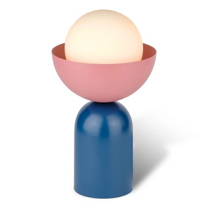 Osram - Stolna lampa DECOR BOWL 1xE14/25W/230V plava/ružičasta