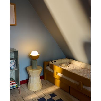 Osram - Stolna lampa DECOR BOWL 1xE14/25W/230V zelena/žuta