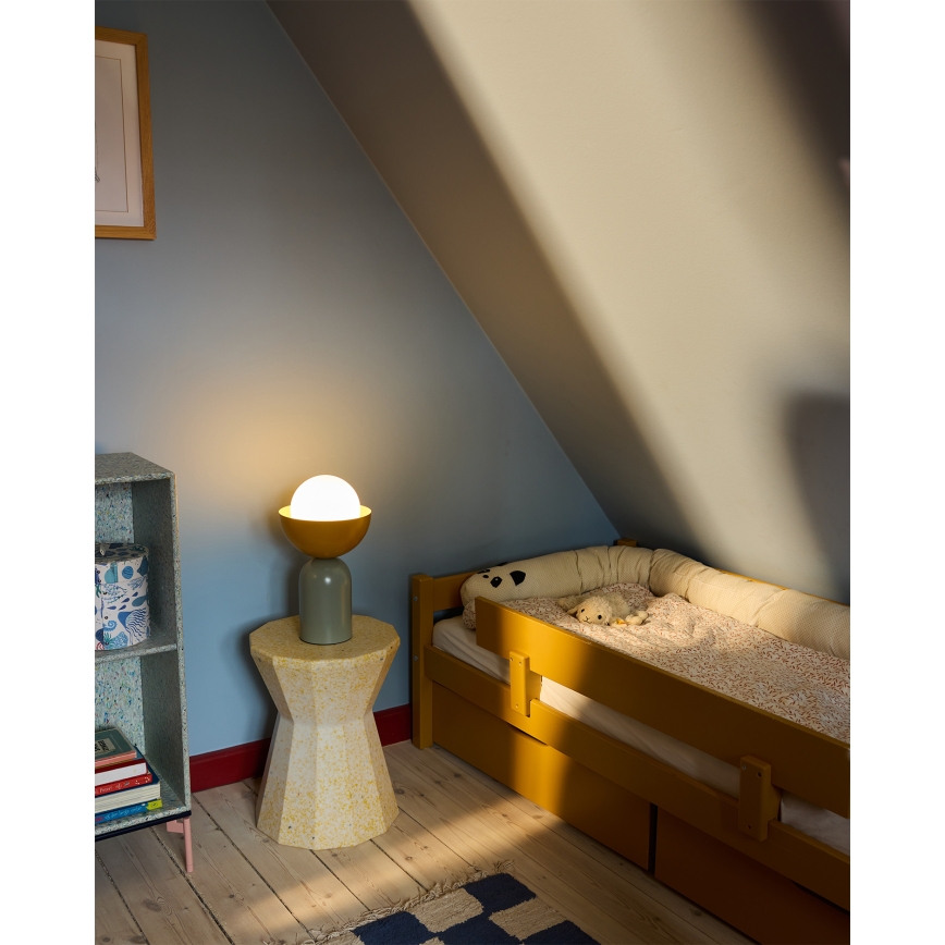 Osram - Stolna lampa DECOR BOWL 1xE14/25W/230V zelena/žuta