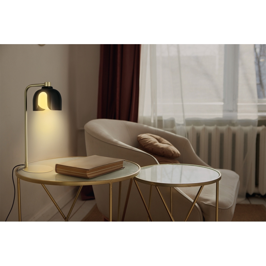 Osram - Stolna lampa DECOR COROLLE 1xG9/20W/230V crna/zlatna