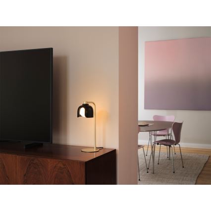 Osram - Stolna lampa DECOR COROLLE 1xG9/20W/230V crna/zlatna