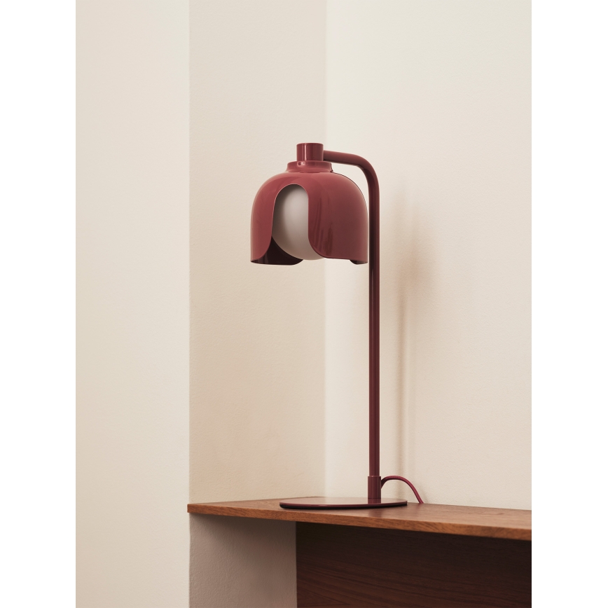 Osram - Stolna lampa DECOR COROLLE 1xG9/20W/230V crvena