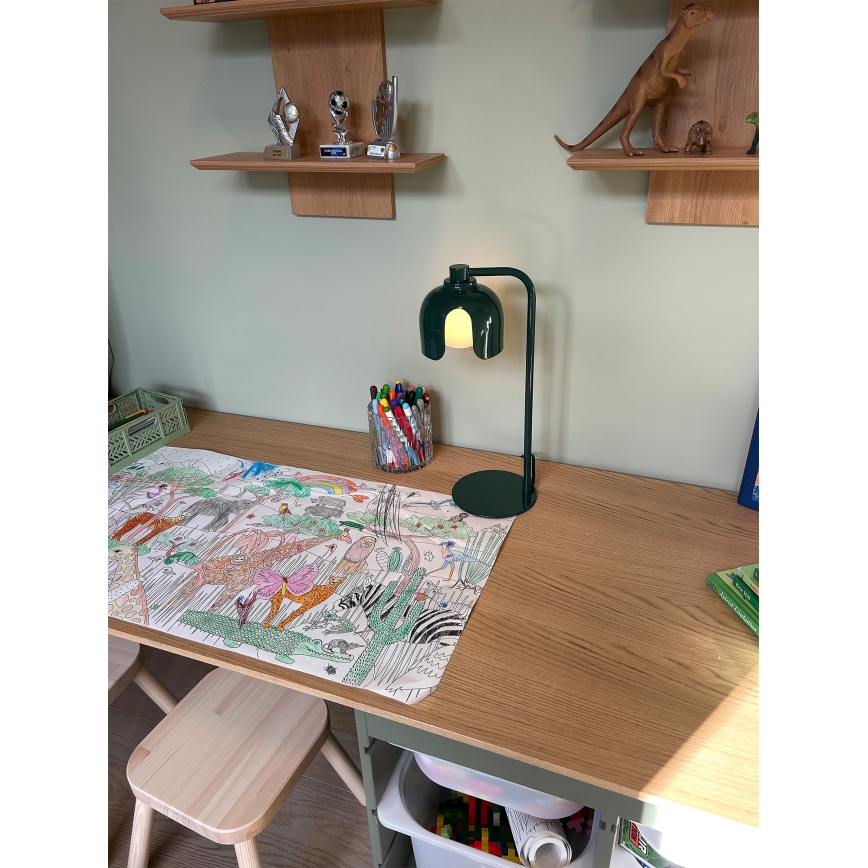 Osram - Stolna lampa DECOR COROLLE 1xG9/20W/230V zelena