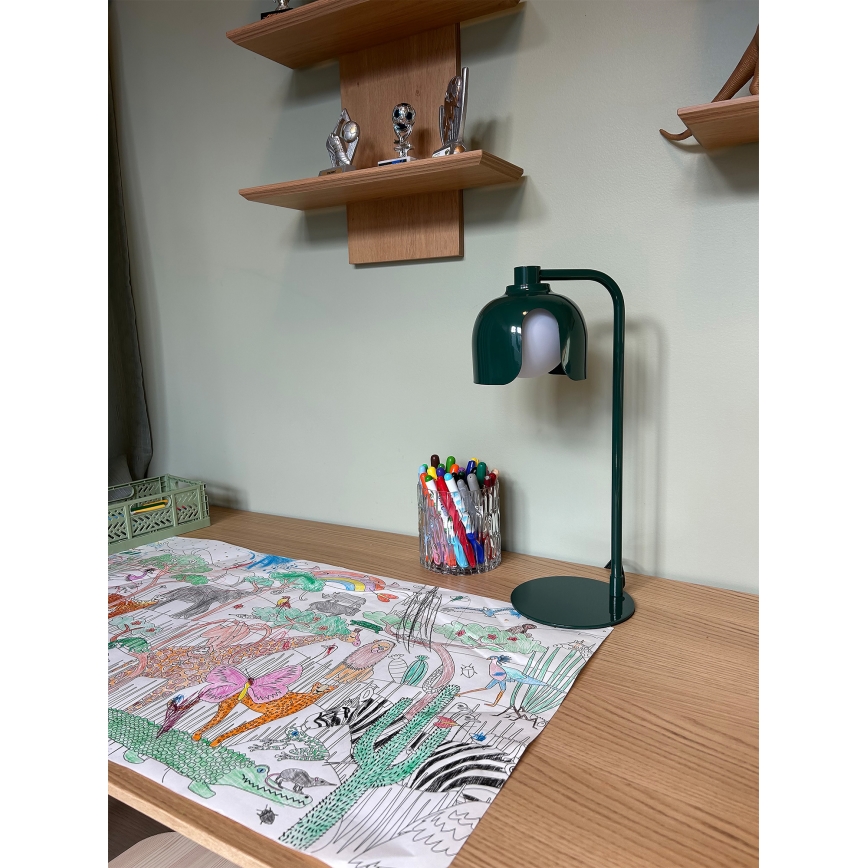 Osram - Stolna lampa DECOR COROLLE 1xG9/20W/230V zelena