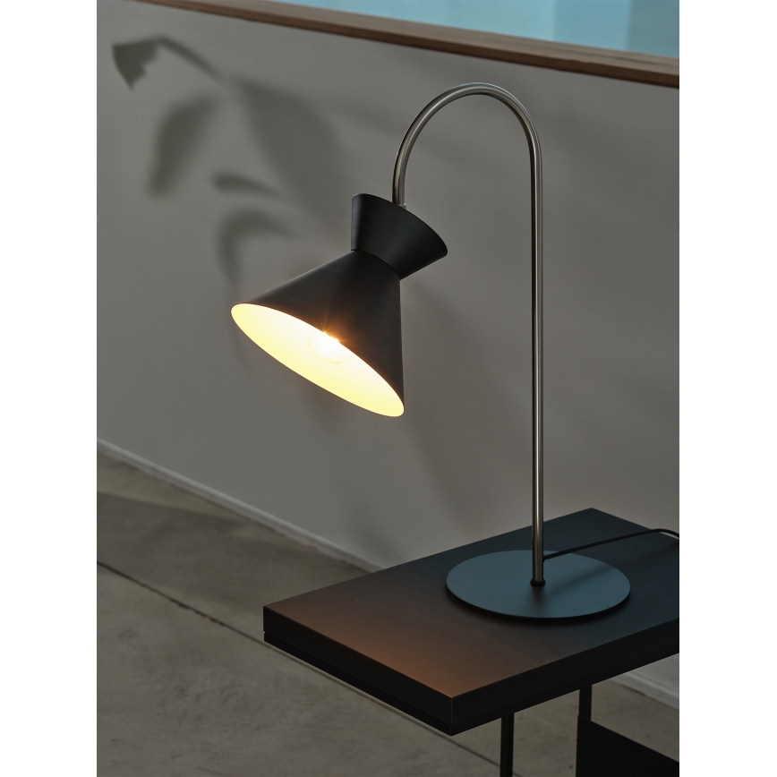 Osram - Stolna lampa DECOR WAIST 1xE27/40W/230V crna