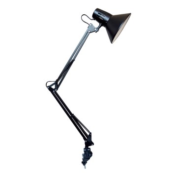 Osram - Stolna lampa s držačem PANAN 1xE27/11W/230V crna