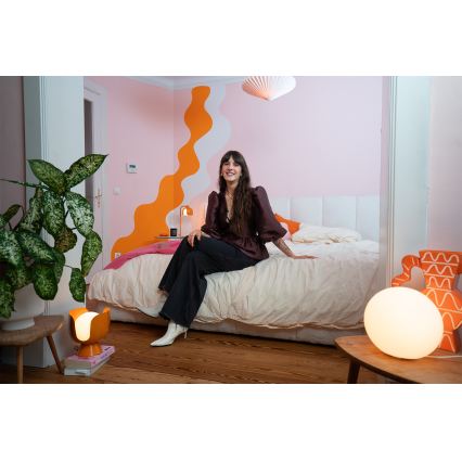 Osram - Stolna svjetiljka DECOR COROLLE 1xG9/20W/230V narančasta