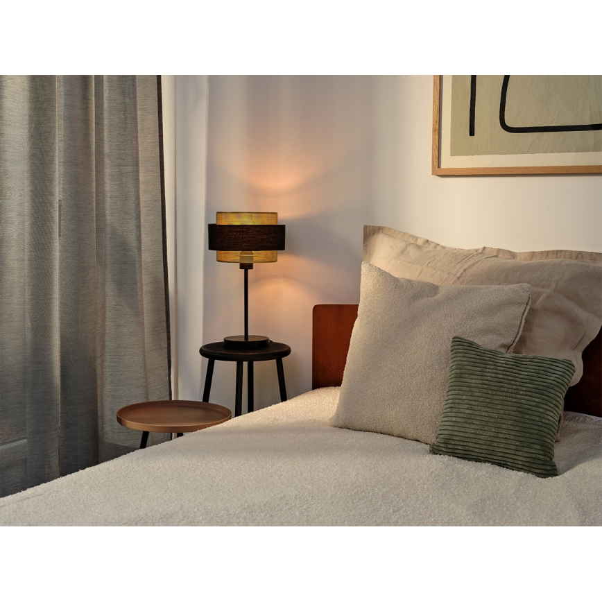 Osram - Stolna svjetiljka DECOR HORNET 1xE27/10W/230V crna/zlatna