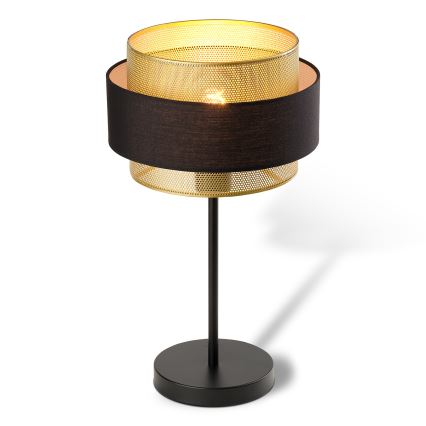 Osram - Stolna svjetiljka DECOR HORNET 1xE27/10W/230V crna/zlatna