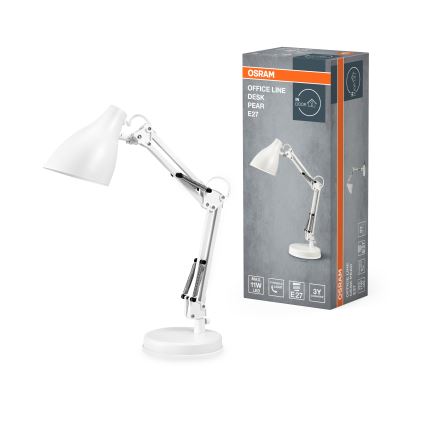 Osram - Stolna svjetiljka DESK LINE 1xE27/11W/230V bijela