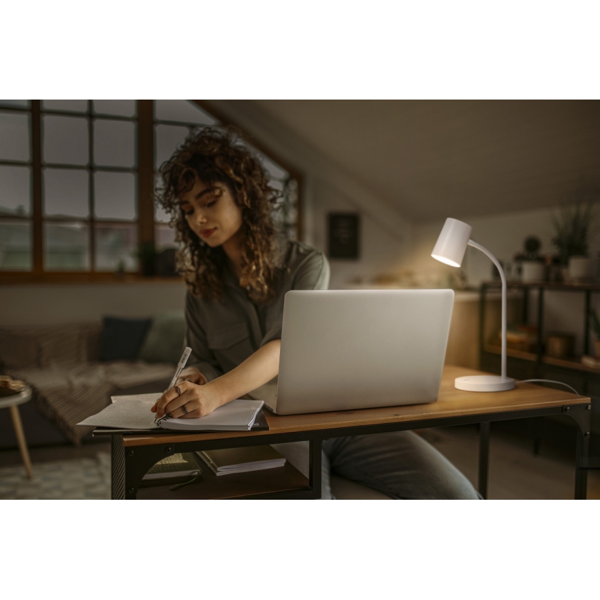 Osram - Stolna svjetiljka DESK LINE 1xGU10/9W/230V bijela