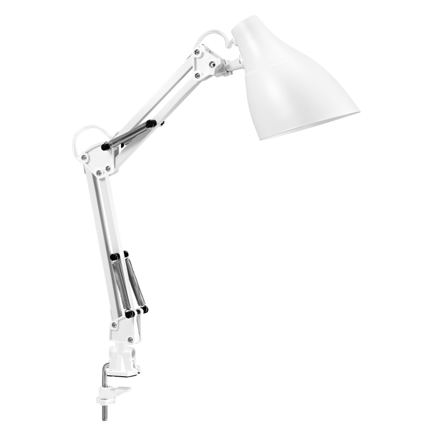 Osram - Stolna svjetiljka s kopčom DESK LINE 1xE27/11W/230V bijela