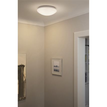 Osram - stropna svjetiljka CEILING ESSENTIAL 2xE27/25W/230V, promjer 35 cm, bijela