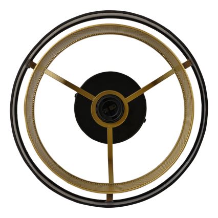 Osram - Stropna svjetiljka DECOR HORNET 1xE27/10W/230V Ø 30 cm crna/zlatna