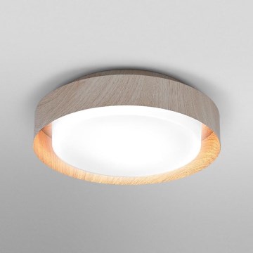 Osram - Stropna svjetiljka ORBIS MADRID 2xE27/10W/230V, Ø 29 cm, drveni dekor