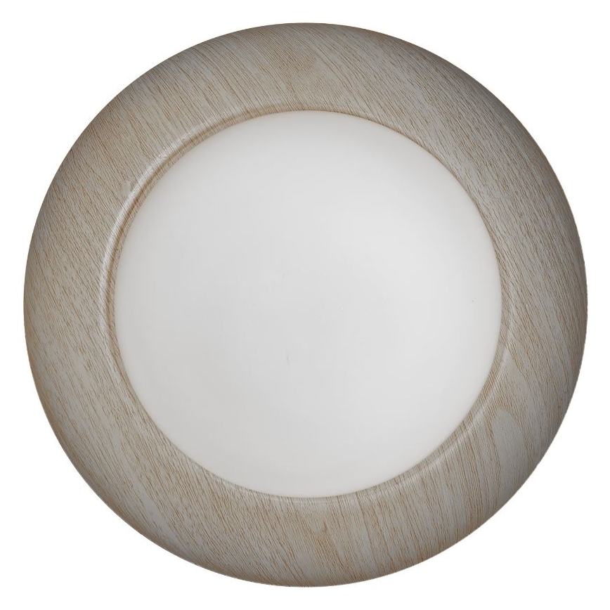 Osram - Stropna svjetiljka ORBIS MILAN 2xE27/10W/230V promjer 30,5 cm, drveni dekor