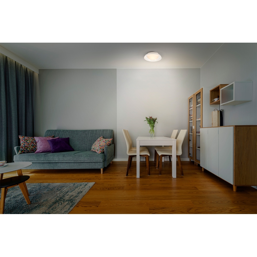Osram - Stropna svjetiljka ORBIS MILAN 2xE27/10W/230V promjer 30,5 cm smeđa