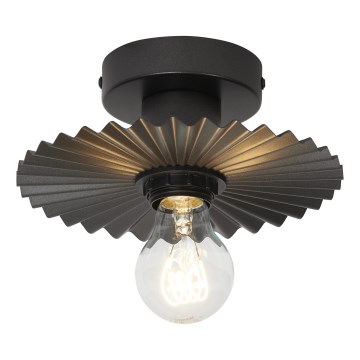 Osram - Stropna svjetiljka PLISSEE 1xE27/15W/230V Ø 20 cm antracit