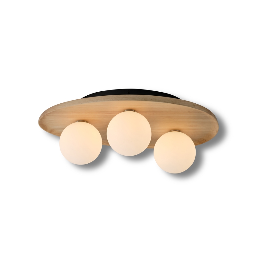 Osram - Stropna svjetiljka WOOD NEST 3xG9/5W/230V kaučukovo drvo