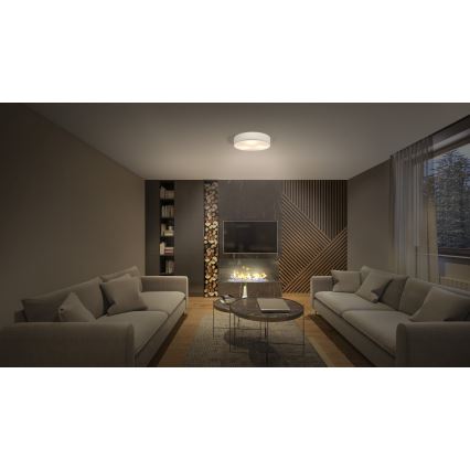 Osram - Stropno svjetlo ORBIS PARIS 2xE27/25W/230V Ø 40 cm krem