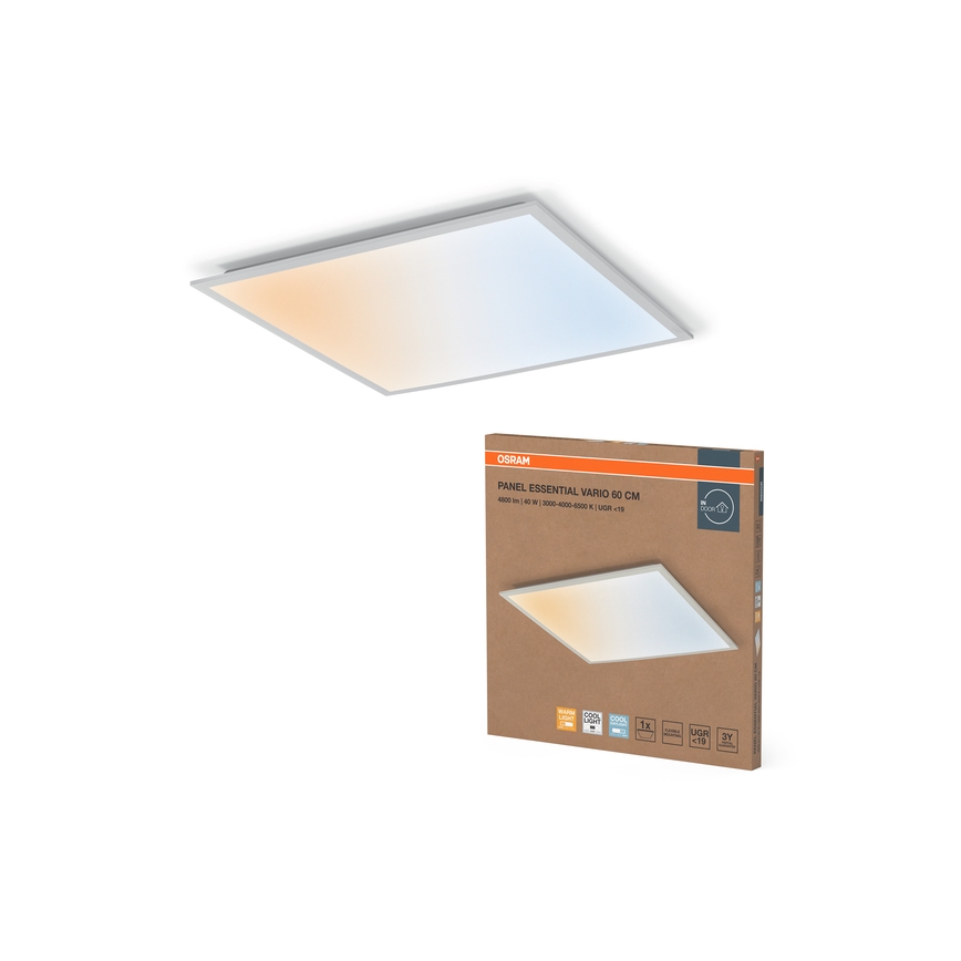 Osram - LED panel za spušteni strop ESSENTIAL LED/40W/230V 3000/4000/6500K 60x60 cm UGR19