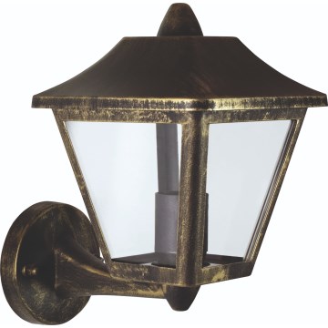 Osram - Vanjska zidna svjetiljka TRADITION UP 1xE27/60W/230V IP44 patina/zlatna