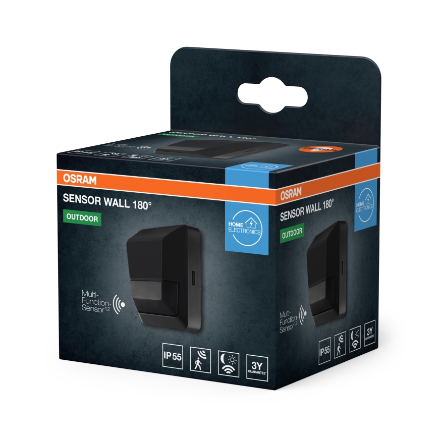Osram - Vanjski infracrveni senzor pokreta 230V IP55 antracit