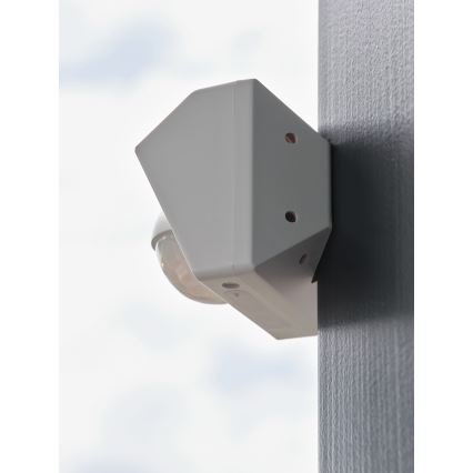 Osram - Vanjski solarni senzor pokreta SMART+ 3,7V bijeli IP65 Wi-Fi 800 mAh