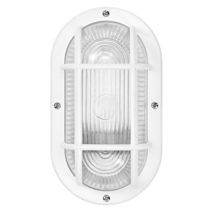 Osram - Vanjsko zidno svjetilo BULKHEAD 1xE27/10W/230V IP54 bijela