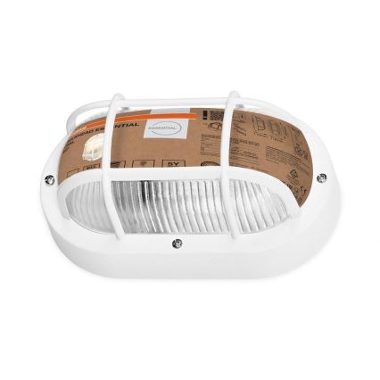 Osram - Vanjsko zidno svjetilo BULKHEAD 1xE27/10W/230V IP54 bijela