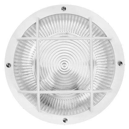 Osram - Vanjsko zidno svjetlo BULKHEAD 1xE27/10W/230V, promjer 19 cm, IP54, bijela