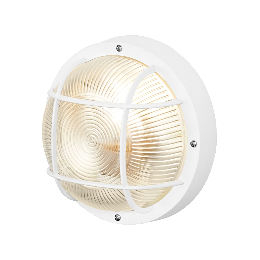 Osram - Vanjsko zidno svjetlo BULKHEAD 1xE27/10W/230V, promjer 19 cm, IP54, bijela