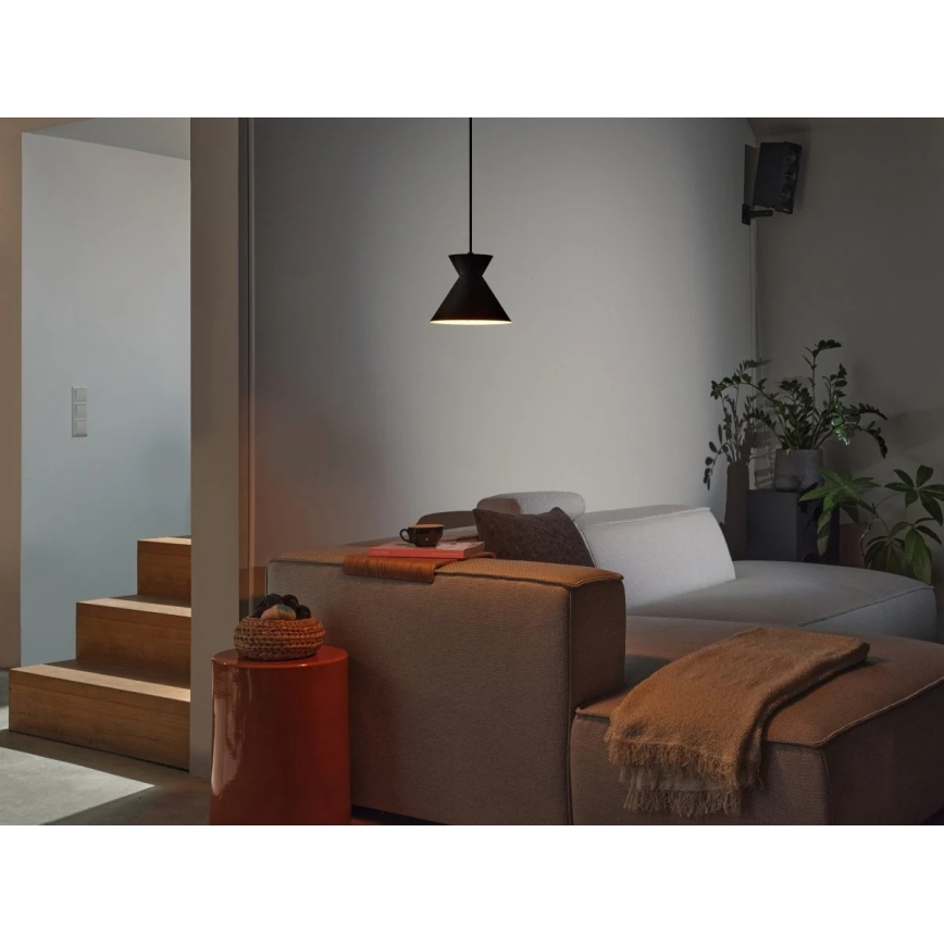 Osram - Viseća svjetiljka na kabelu DECOR WAIST 1xE27/40W/230V crna