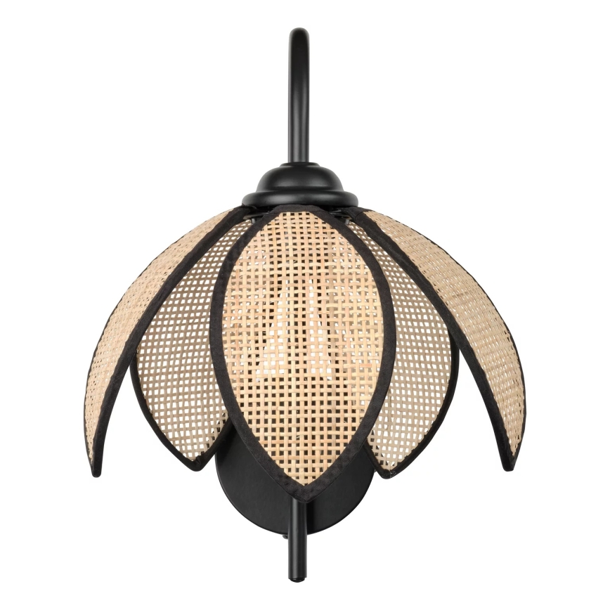 Osram - Zidna lampa DECOR RATTAN 1xE27/15W/230V bež/crna